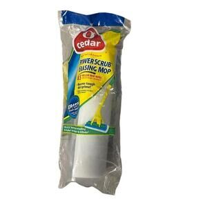O-Cedar Power Scrub Erasing Replacement 8.5 Roller Mop Head Refill NEW
